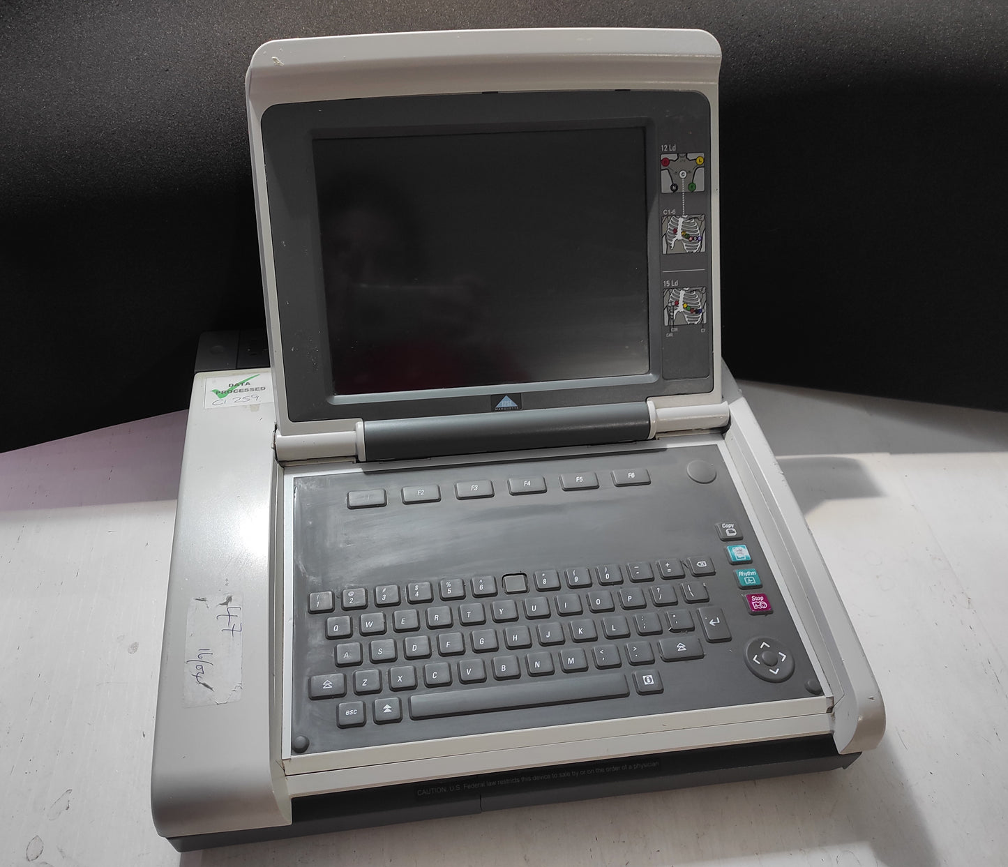 GE MAC 5500 HD Resting ECG Machine with Color Display Electrocardiogram System -