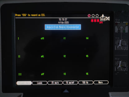 GE MAC 5500 HD Resting ECG Machine with Color Display Electrocardiogram System -