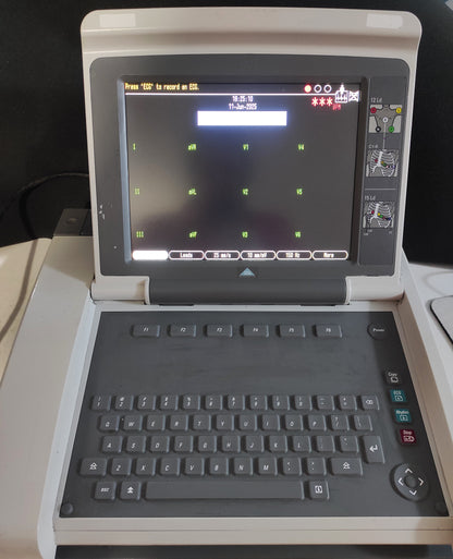 GE MAC 5500 HD Resting ECG Machine with Color Display Electrocardiogram System