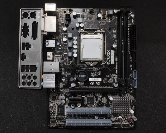 Turbo-X (Wibtek) H81-M PCID Socket 1150 DDR3 mATX Motherboard Intel H81 Chipset