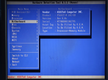ASUS P5G41T-M LX2/GB Socket 775 DDR3 Motherboard PCIe x16 Intel G41