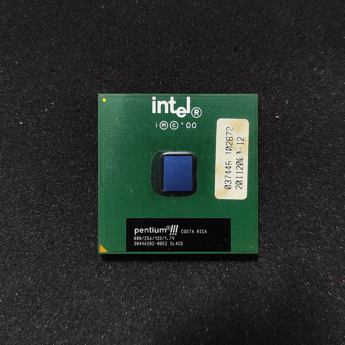 Intel Pentium III SL4CD Socket 370 800MHz/256/133/1.70V Vintage Retro CPU