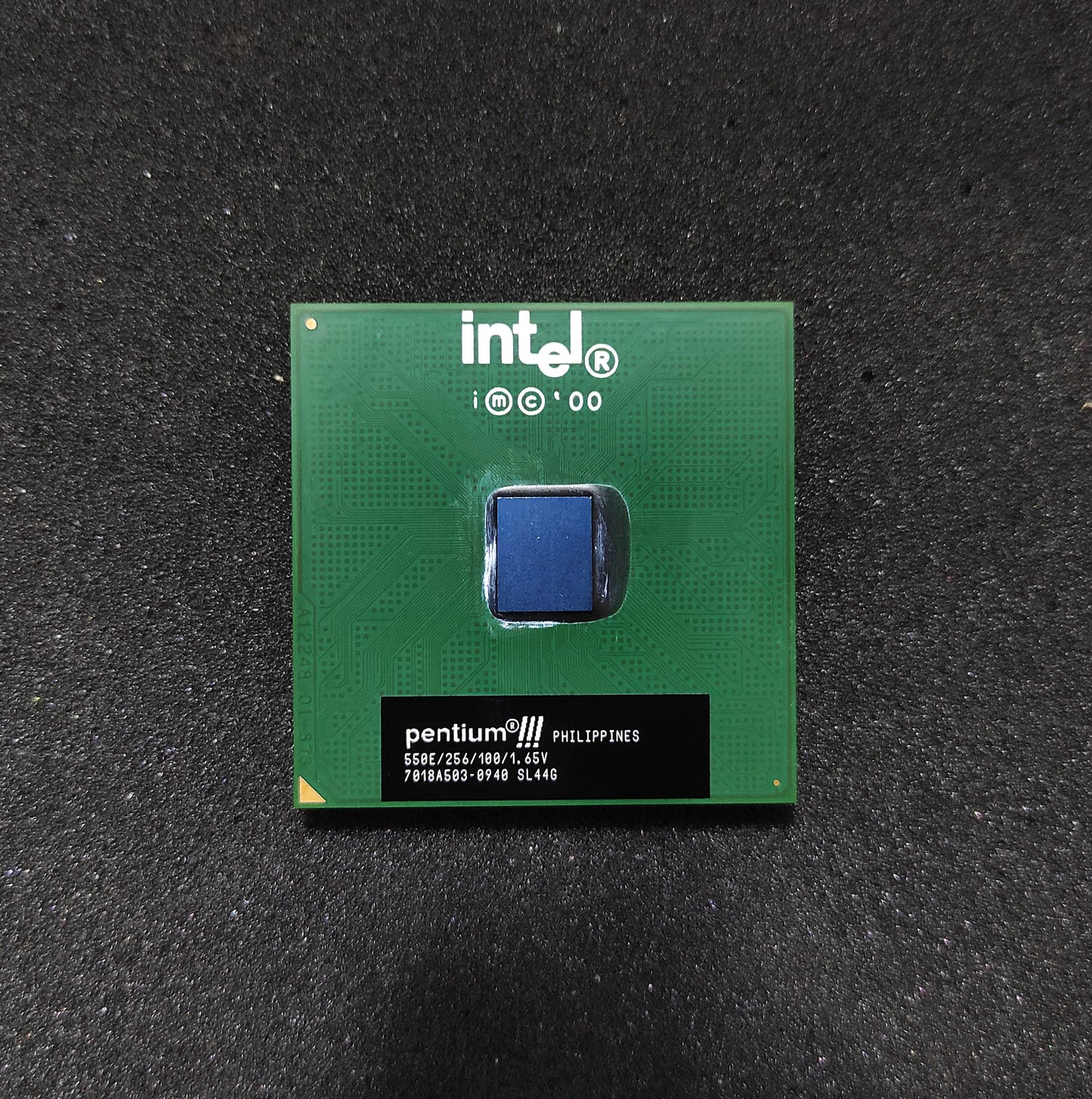 Intel Pentium III SL44G Socket 370 550E/256/100/1.65V Vintage Retro CPU