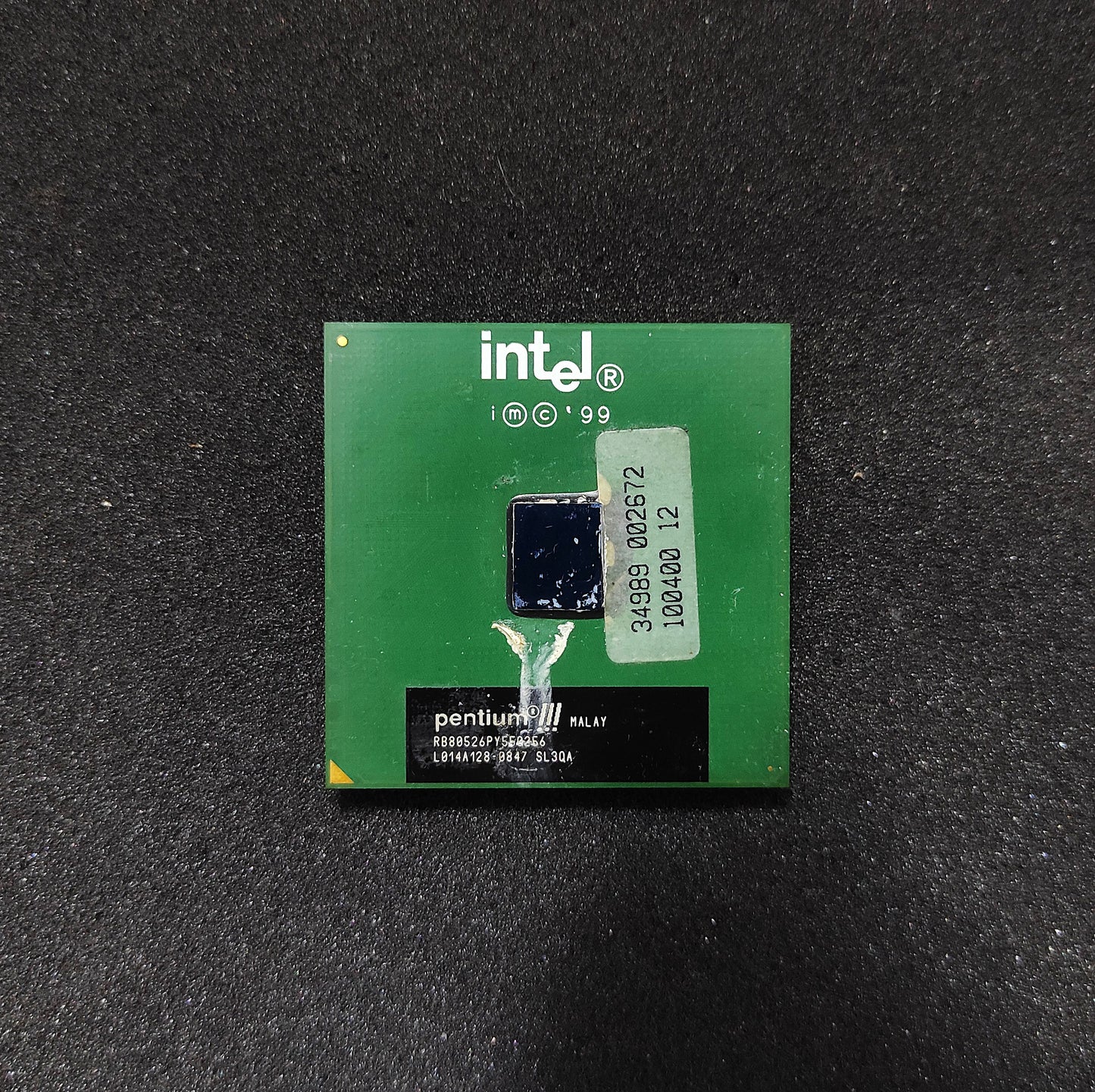 Intel Pentium III SL3QA Socket 370 550E/256/100/1.60V Vintage Retro CPU