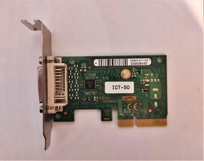 Fujitsu Siemens PCI-e DVI Graphics Adapter Add Card ICT-50 Low Profile D2823-A11 - Retro PC Hardware & More