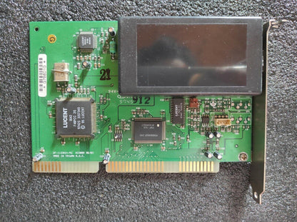 GVC DF-1133HV+/A2 16-Bit ISA PnP Vintage Retro Modem Card LUCENT 1642 F48PCC - Retro PC Hardware & More