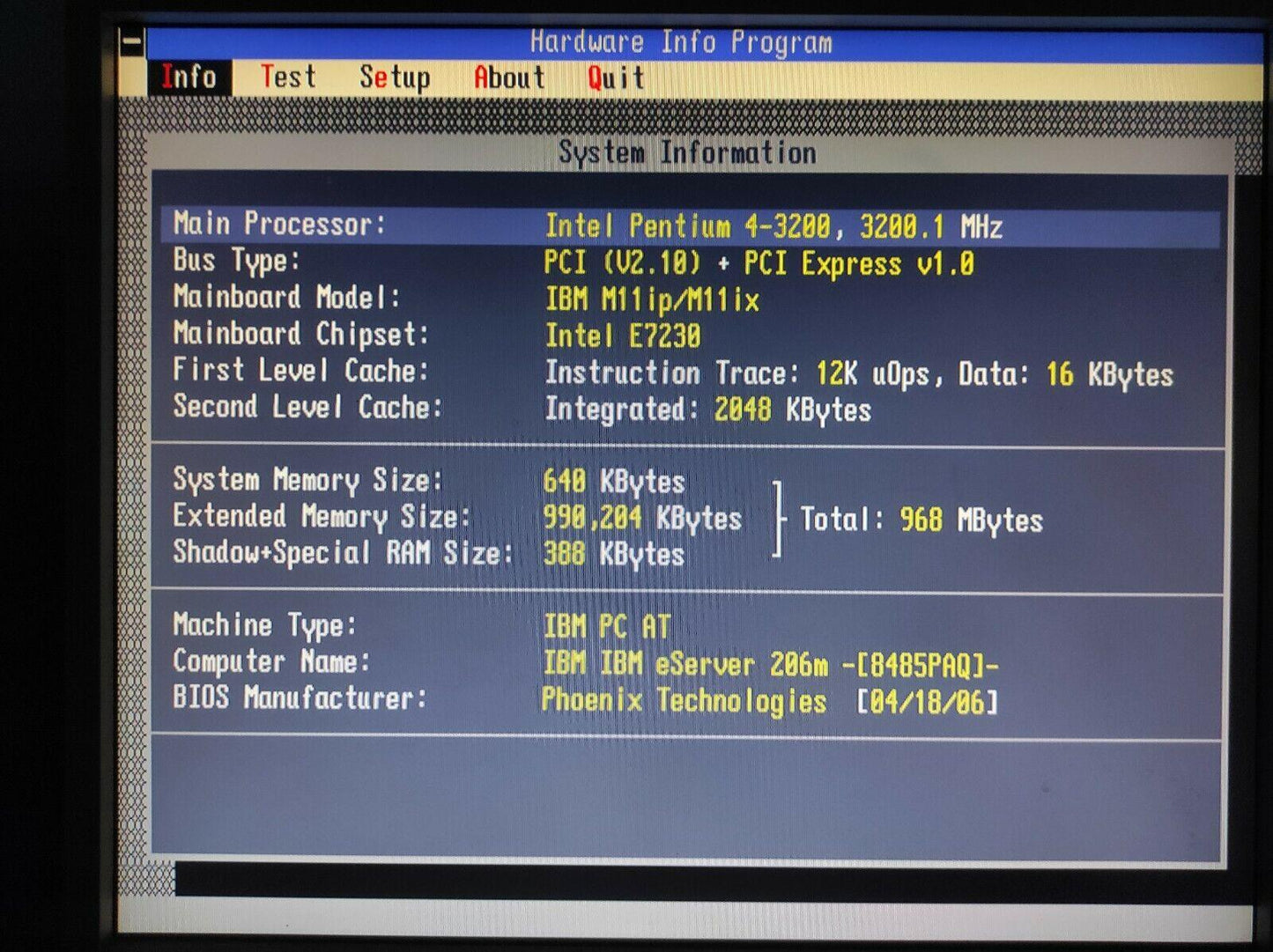 IBM 42C1453 System Board xSeries X100 M11iX Socket 775 With 39M4478 Extension - Retro PC Hardware & More