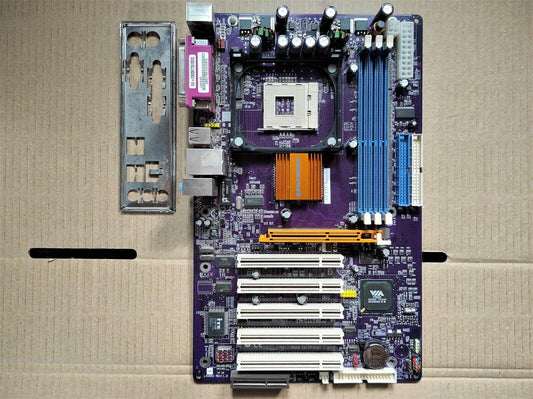 ECS L4VXA2 Socket 478 ATX Motherboard AGP PCI USB 2.0 VIA® P4X400 Chipset - Retro PC Hardware & More