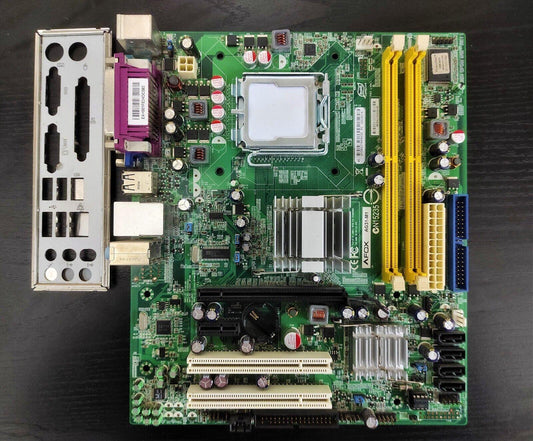 AFOX AG31-M1 Socket 775 mATX Motherboard DDR2 PCIe x16 PCI SATA Intel G31 Chipse - Retro PC Hardware & More