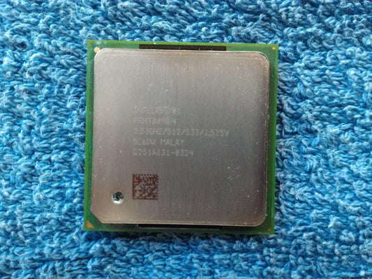 Intel Pentium 4 Socket 478 CPU SL6DW 2.53 GHz/512/533 1.525V Northwood Processor - Retro PC Hardware & More