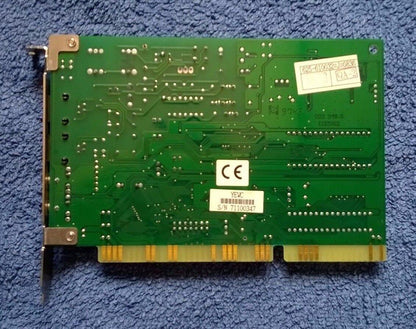 Rockwell FM-56PC Rev B ISA Modem Card RCVDL56ACFW/SP R6761-22 9724 B38639-2 - Retro PC Hardware & More