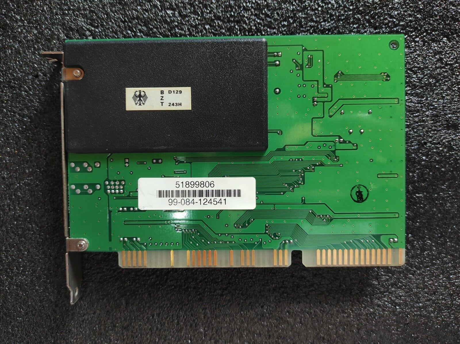 GVC DF-1133HV+/A2 16-Bit ISA PnP Vintage Retro Modem Card LUCENT 1642 F48PCC - Retro PC Hardware & More