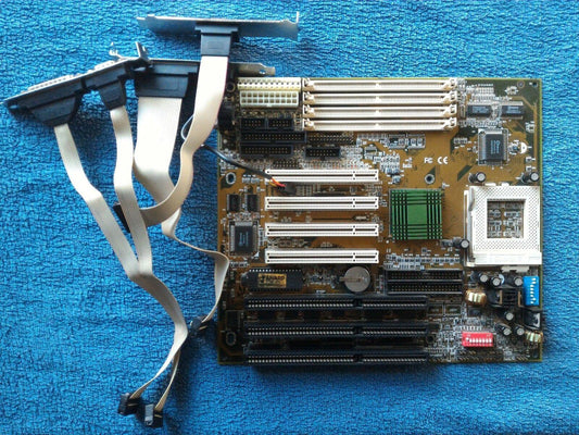 ABIT PD5N-512K V1.31 Socket 7 AT & ATX Vintage Motherboard ISA & PCI, SiS 5598 - Retro PC Hardware & More