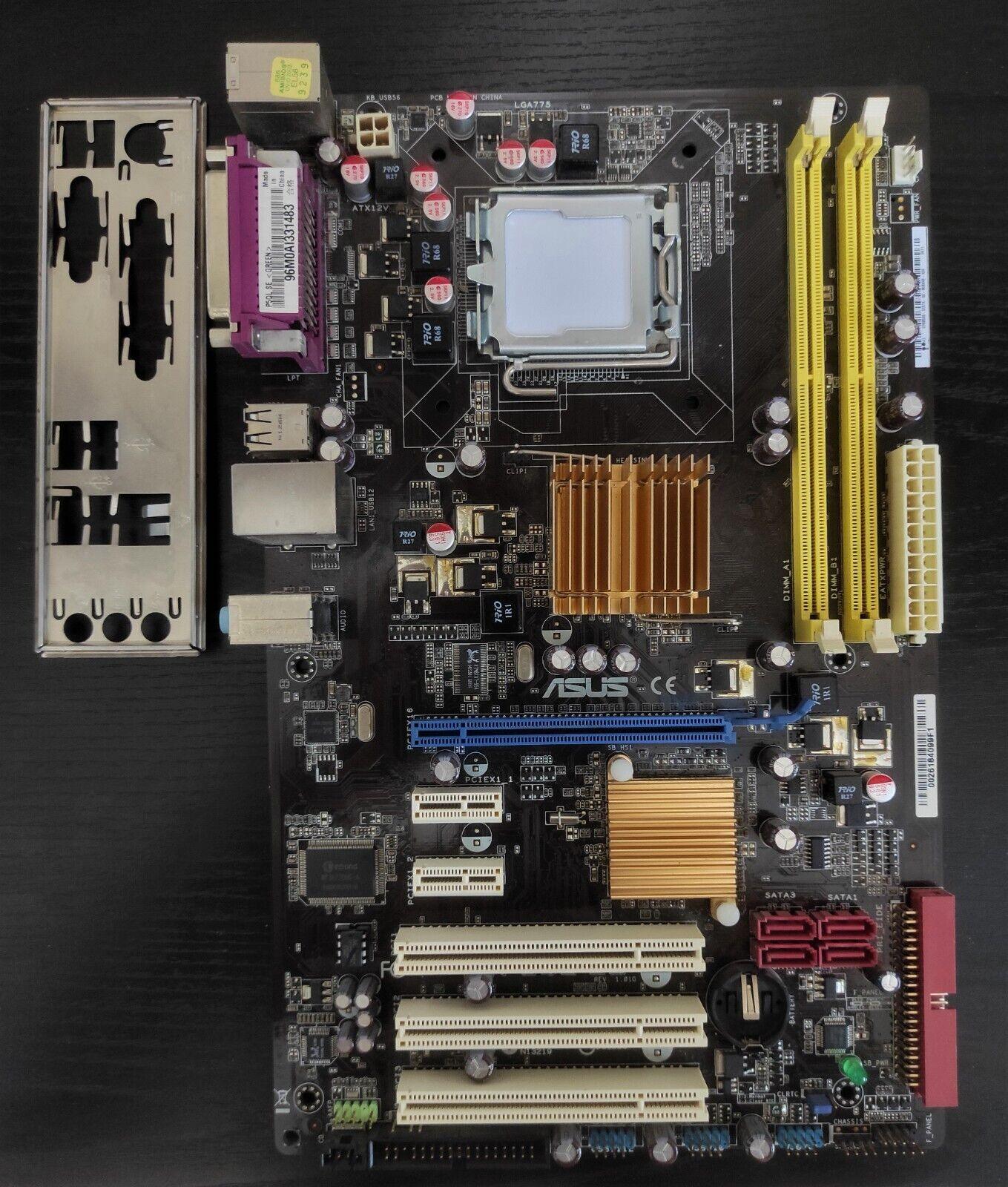 ASUS P5QL SE Socket 775 ATX Motherboard DDR2 PCIe x16 PCI SATA Intel P43 - Retro PC Hardware & More