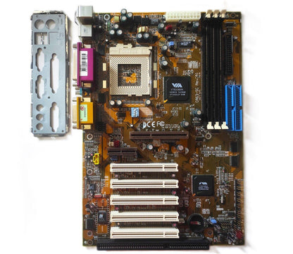 DFI CA63-SC Socket 370 ATX Retro Motherboard AGP ISA PCI VIA Apollo Pro 133 - Retro PC Hardware & More