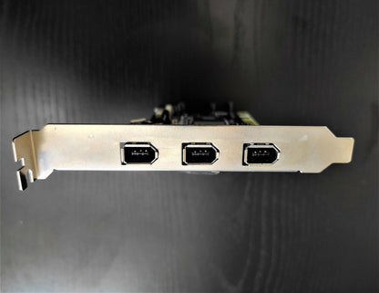 VIA VT6306-B01 4 Firewire Ports PCI Expansion Card - Retro PC Hardware & More