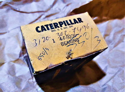 New Old Stock NOS Genuine Caterpillar Parts Bearing 4-F-9206 4F9206 - Retro PC Hardware & More