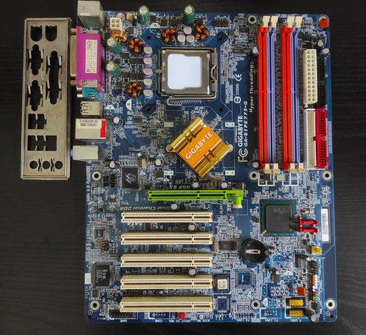 Gigabyte GA-8IPE775-G Socket 775 ATX Motherboard DDR AGP SATA Intel 865PE MCH - Retro PC Hardware & More