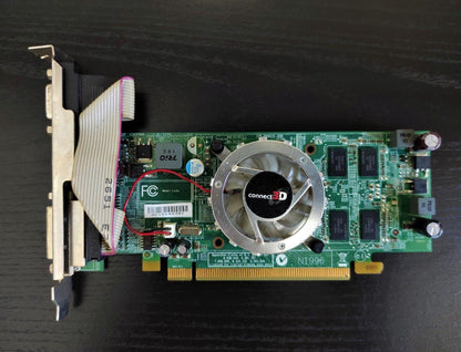 Dell Connect3D ATI Radeon HD 5450 PCIe 512MB GDDR3 VGA DVI HDMI Graphics Card - Retro PC Hardware & More