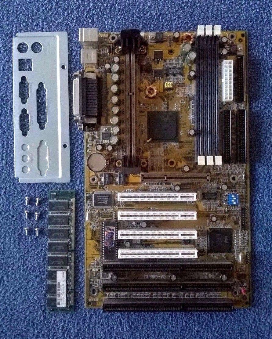 Gigabyte Technology GA-686LX3 Rev 2.0 ATX Slot 1 Intel Vintage Retro Motherboard - Retro PC Hardware & More