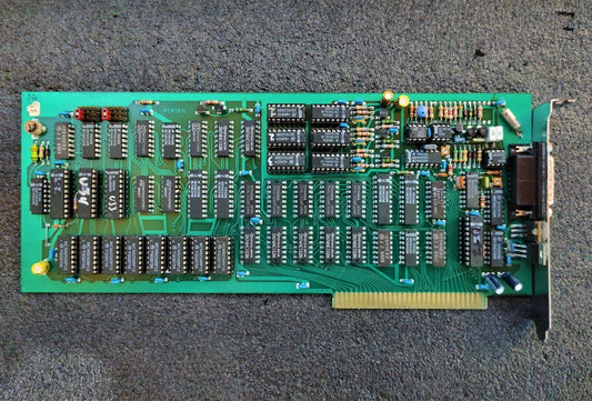 Vintage Retro 8bit ISA RGB Graphics Video Display Card 15pin PCRT2 Proprietary? - Retro PC Hardware & More