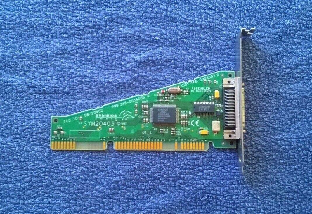 Symbios Logic SYM20403 16-bit ISA Vintage Retro SCSI Bus Controller Card - Retro PC Hardware & More