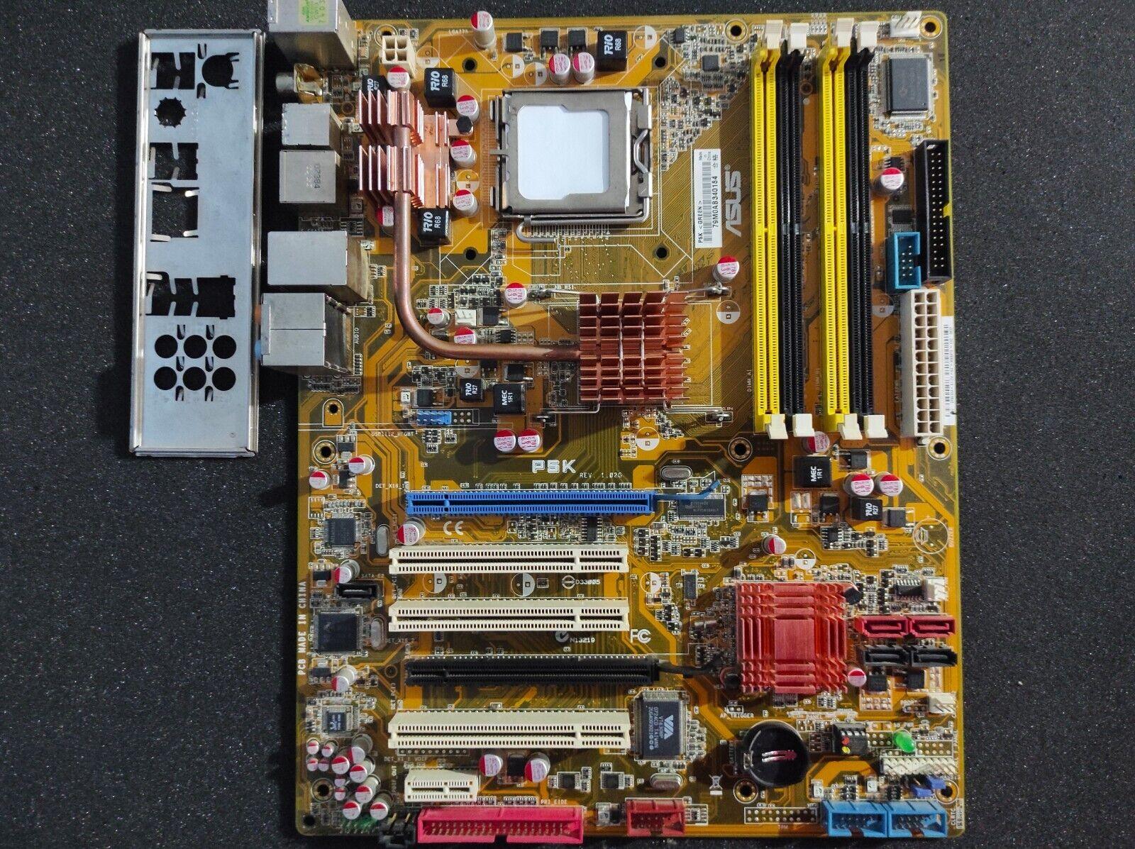 ASUS P5K Socket 775 ATX Motherboard DDR2 PCIe x16 PCI SATA Intel P35 Chipset - Retro PC Hardware & More