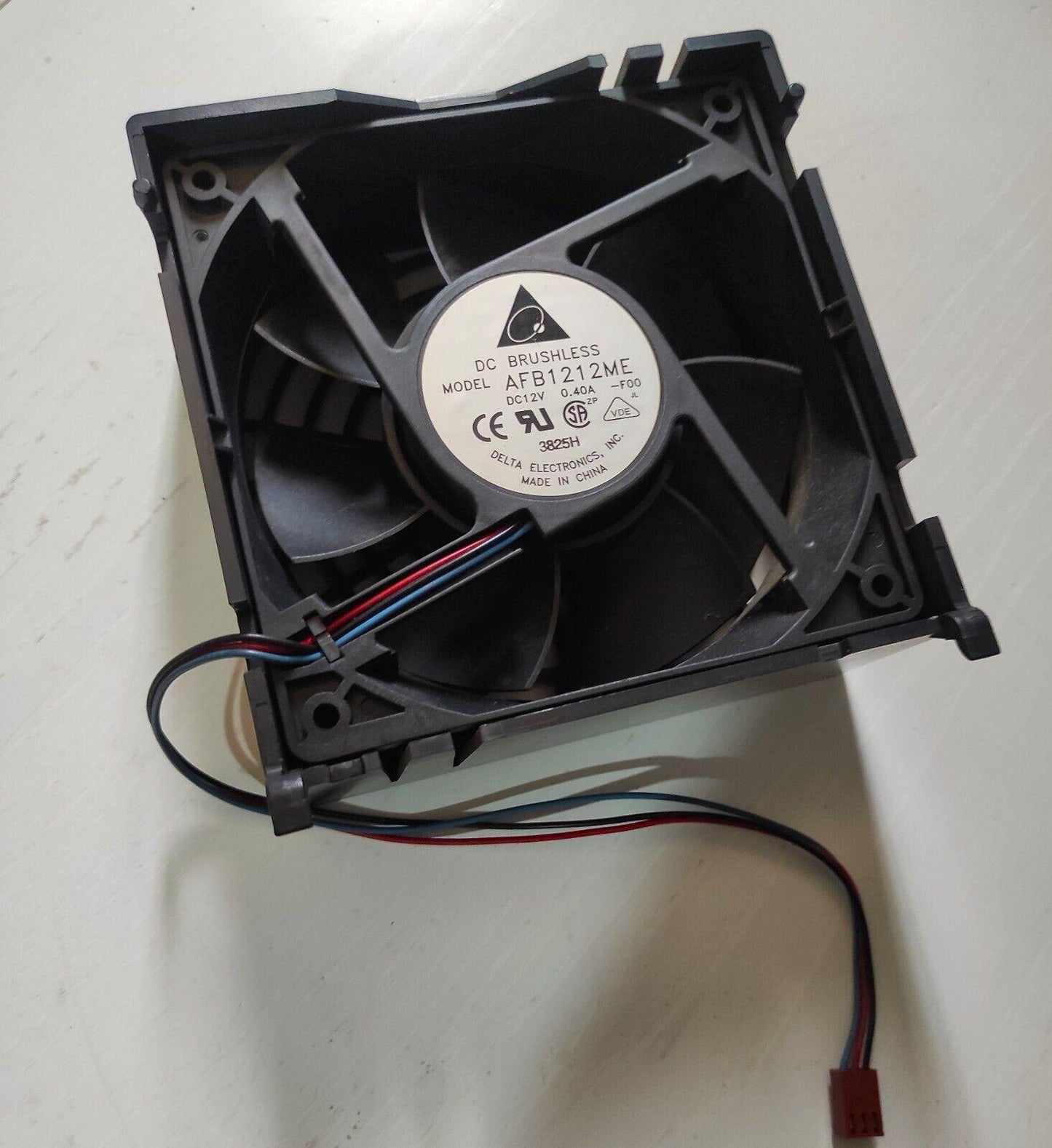 HP XW8000 Rear Fan Assembly 310099-001 with AFB1212ME 120mm Fan - Retro PC Hardware & More