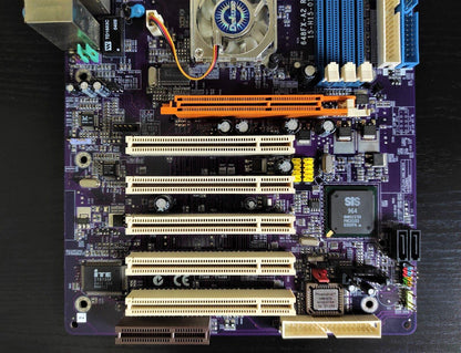 ECS 648FX-A2 Deluxe Socket 478 ATX DDR Motherboard AGP PCI SiS® 648FX Chipset - Retro PC Hardware & More