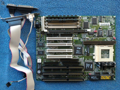 DTK PAM-006I Socket 7 AT Vintage Retro Motherboard Intel 430VX Chipset +32MB - Retro PC Hardware & More