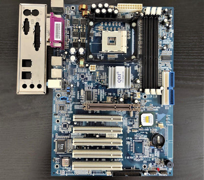 QDI S4FX Superb 4FX Socket 478 ATX DDR Retro Motherboard AGP PCI SiS 648FX - Retro PC Hardware & More