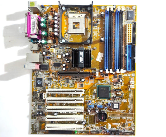 ASUS P4P800 SE Socket 478 ATX DDR Motherboard AGP PCI Intel 865PE Chipset - Retro PC Hardware & More