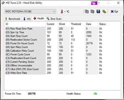 Western Digital Caviar 153AA 15.3GB 2MB 5400RPM IDE Hard Drive HDD WD153AA-00AN0 - Retro PC Hardware & More