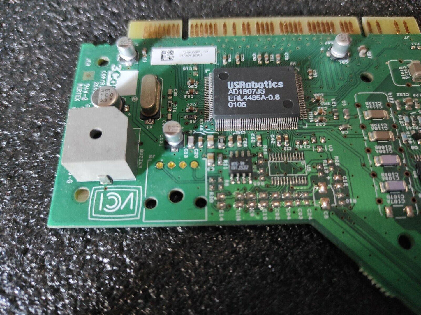 3Com US Robotics USR 56K DF GWPCI PC99 PCI FAX Modem Card AD1807JS 3CP803598A - Retro PC Hardware & More