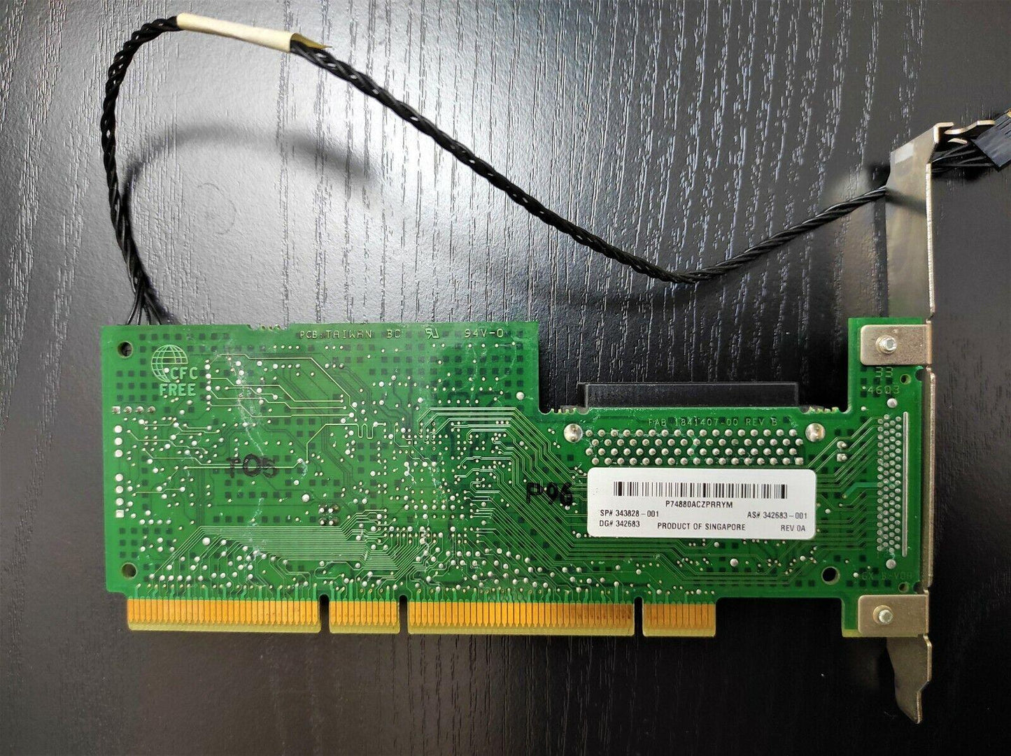 Adaptec ASC-2916i PCI-X 64-bit Ultra-160 SCSI Controller Card 343828-001 - Retro PC Hardware & More