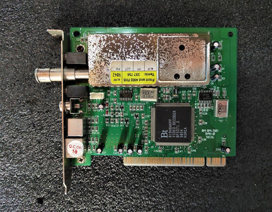 Brooktree CPH031 PCI TV Video Decoder Card Bt Bt848AKPF 80-CP2000300-3 BM-501 - Retro PC Hardware & More