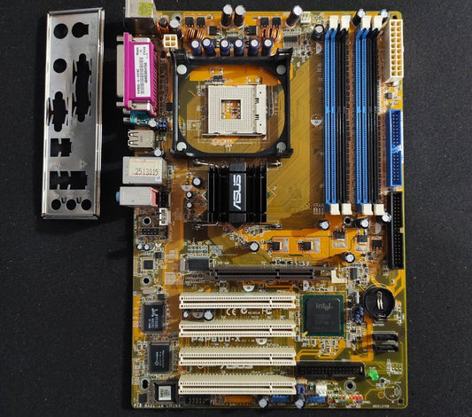 ASUS P4P800-X Socket 478 ATX DDR Motherboard AGP PCI Intel 865PE Chipset - Retro PC Hardware & More