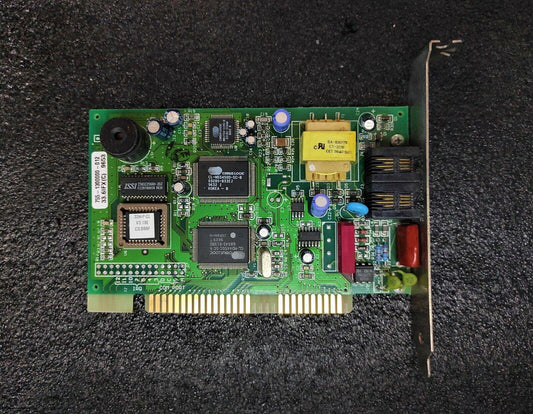 Cirrus Logic 336IFX 9653 ISA Modem Card 755-1300000-012 CL-MD4450C-SC-A - Retro PC Hardware & More