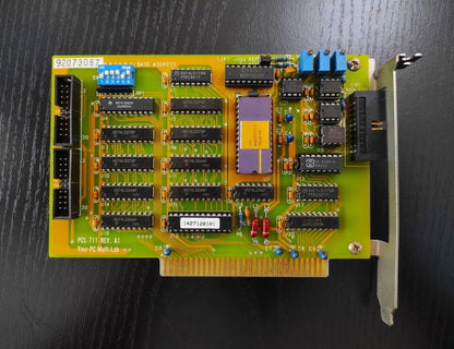 PCL-711 Your PC Multi Lab Vintage Retro 8 Bit ISA Data Acquisition Card - Retro PC Hardware & More