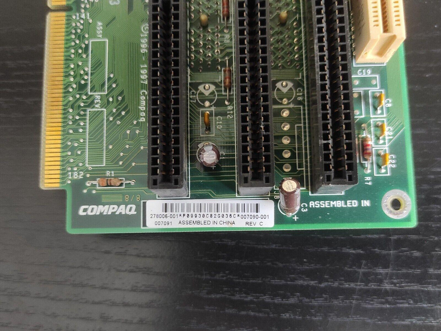 Compaq Deskpro 2000 278006-001 Riser Card PCI ISA 007090-001 Backplane Board - Retro PC Hardware & More