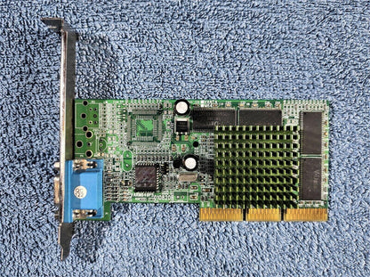 XFX NVIDIA Riva TNT2 M64 AGP 32MB SDR VGA Vintage Graphics Card PV-T02A-BRHB - Retro PC Hardware & More