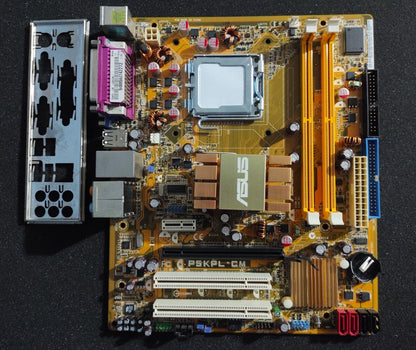 ASUS P5KPL-CM Socket 775 mATX Motherboard DDR2 PCIe x16 PCI SATA Intel G31 - Retro PC Hardware & More