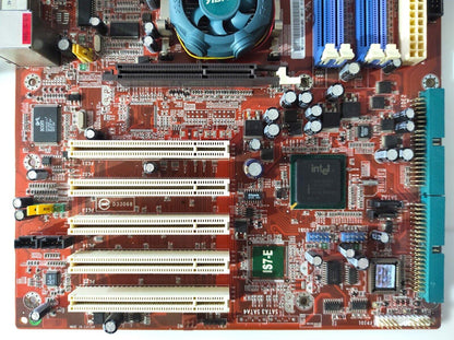 ABIT IS7-E Socket 478 ATX DDR Motherboard AGP PCI Intel 865PE Chipset - Retro PC Hardware & More