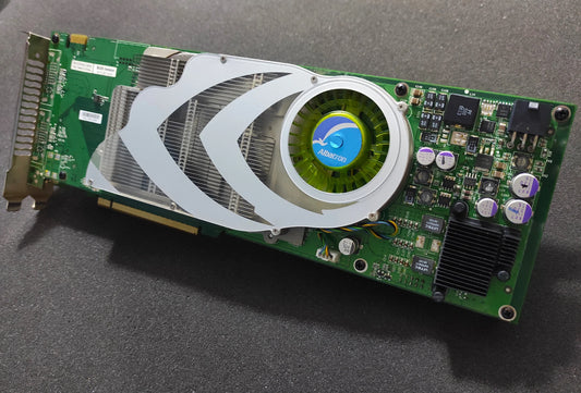 Albatron Nvidia GeForce 7900 GTX-Duo 7900 GX2 2x512MB DVI Retro Dual GPU Graphics Card