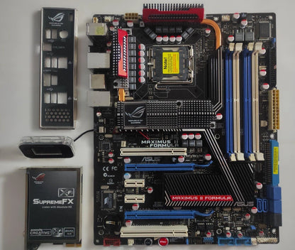 ASUS MAXIMUS II FORMULA Socket 775 ATX Motherboard DDR2 SATAII Intel P45 Chipset - Retro PC Hardware & More