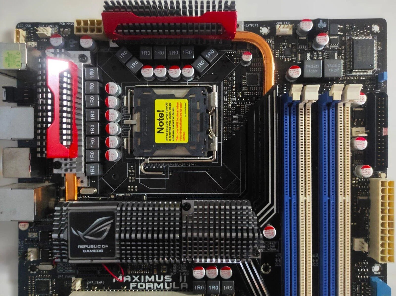 ASUS MAXIMUS II FORMULA Socket 775 ATX Motherboard DDR2 SATAII Intel P45 Chipset - Retro PC Hardware & More