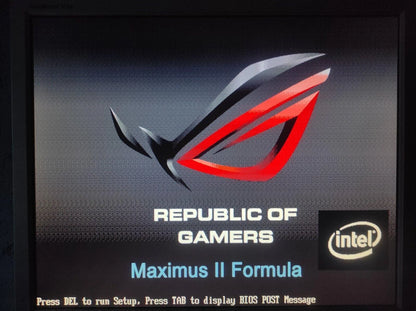 ASUS MAXIMUS II FORMULA Socket 775 ATX Motherboard DDR2 SATAII Intel P45 Chipset - Retro PC Hardware & More