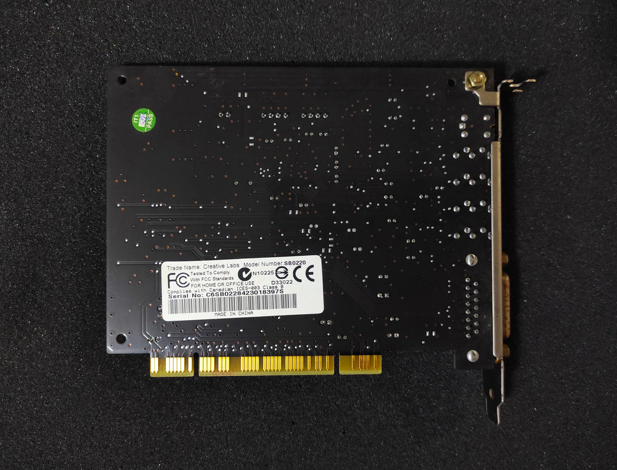 Creative Labs Sound Blaster Live! 5.1 SB0220 PCI Sound Audio Card ...