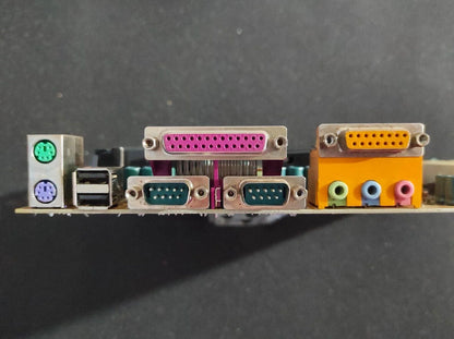 ECS P6BAT-A+ Rev 1.3B Socket 370 Slot 1 ATX Motherboard AGP ISA VIA Apollo Pro+ - Retro PC Hardware & More