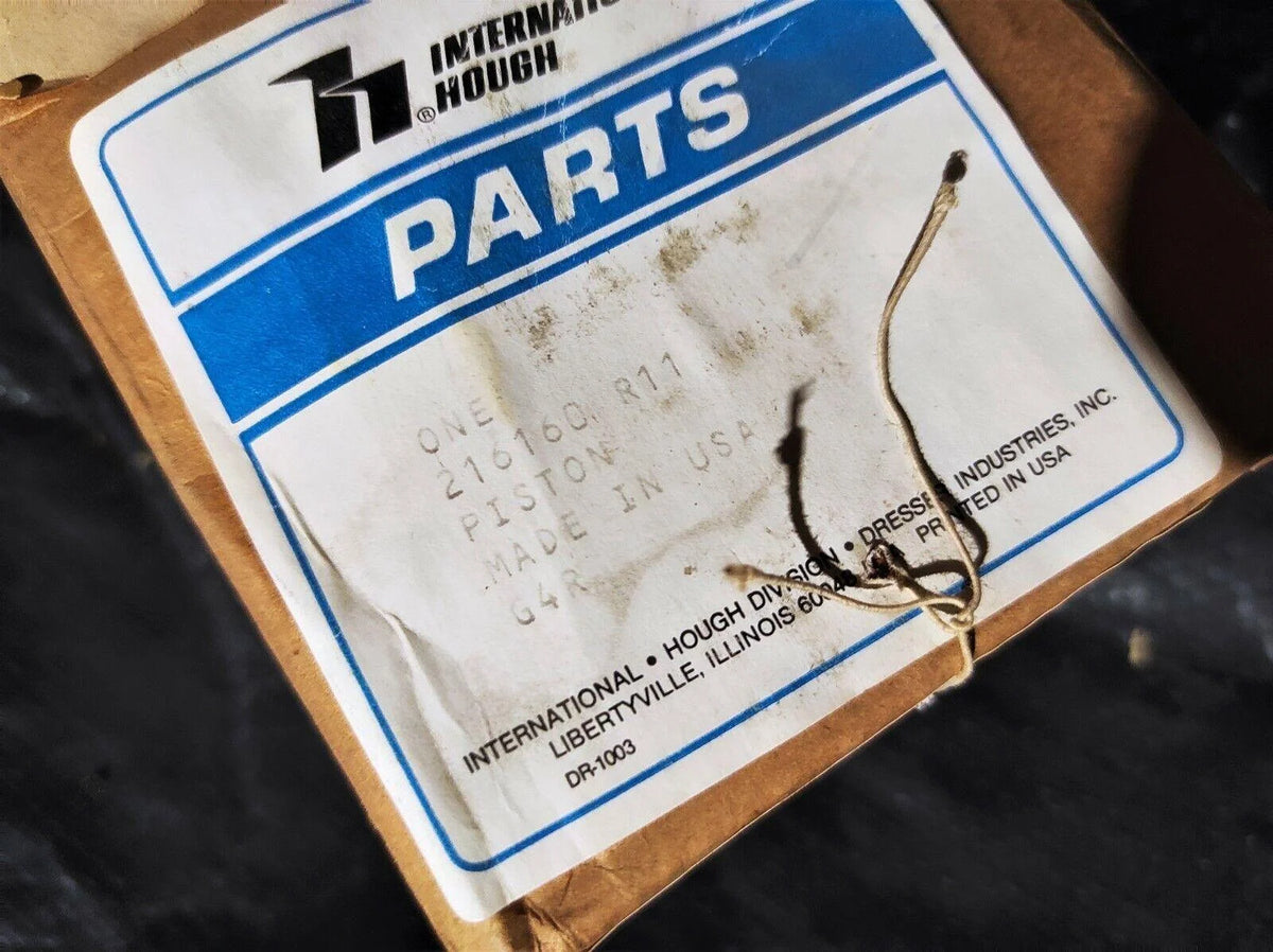 Genuine OEM International Hough Parts New Old Stock NOS Piston 216160 ...